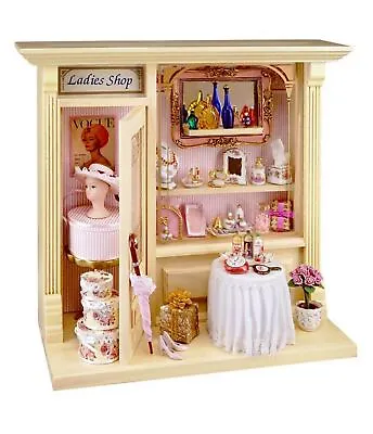 Dolls House Ladies Shop With Accessories Reutter Miniature Ready Built Display • £445.99