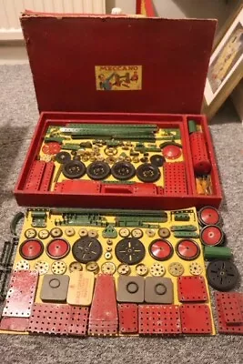 1950s Meccano Construction Set 8 (plus More) *very Rare* • £1500