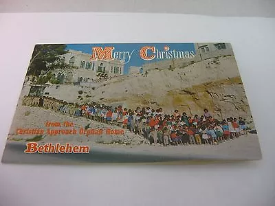 Vintage Christmas Card Bethlehem Mustard Seed Gift Christian Orphan Home • $29.99