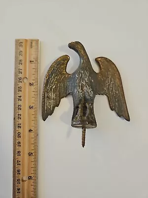 Vintage Flagpole Eagle -Brass? • $15