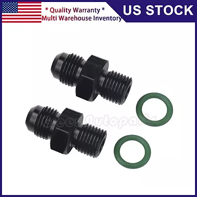 6AN-1/4NPS Transmission Oil Cooler Adapter Fitting For GM TH350 400 4L60E 4L70E • $9.69