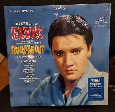 Elvis Presley 2LP FTD SEALED VINYL: Roustabout • $119.99