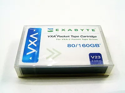 Exabyte V23 230m 80/160GB VXA Tape Cartridge 111.00121 • $14