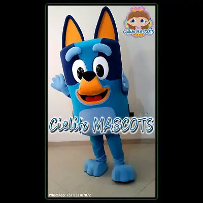 BLUEY Mascot Costume  Mascotte Cosplay Botarga Halloween Cartoon Cielito MASCOTS • $250