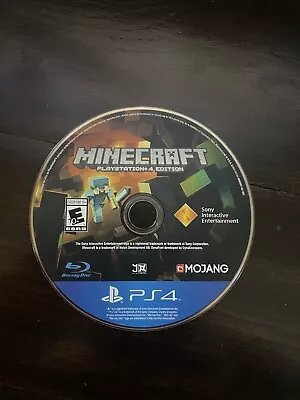 Minecraft PlayStation 4 Edition PS4 Loose Disc • $13