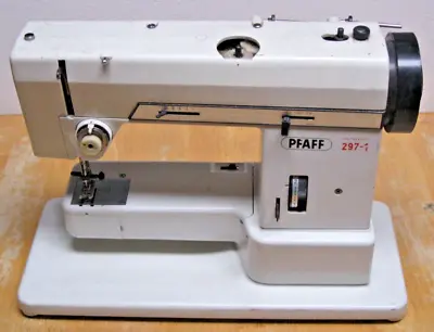 PFAFF Stretch 297-1 Vintage Sewing Machine Western Germany • $75