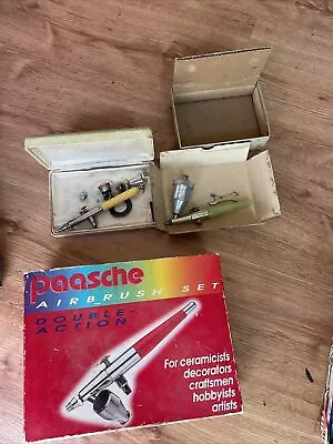 Air Brushes (3) All UNTESTED PAASCHE Airbrush Type VL & AE3? And One Not Branded • $17.77