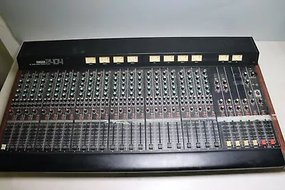 YAMAHA MC 2404 24 Channel Mixing Desk Audio Mixer Live Studio Music • $199.95