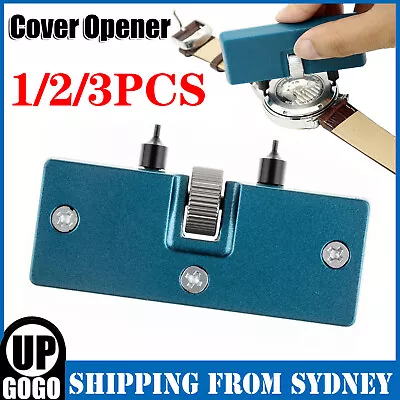 Watch Back Case Cover Opener Opening Screw Wrench Repair Tool Kit Remover AU • $5.19