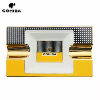 £18 • Buy Ceramic Cigar Ashtray 2 Cigar U-Style Protable Stand Holder W/ Gift Box