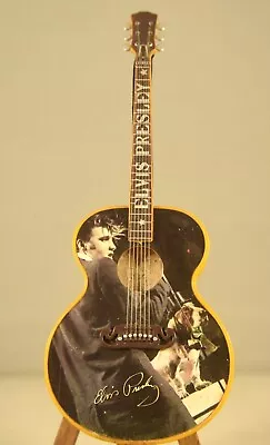 Vintage Elvis Presley Gibson J200 Miniature Replica Guitar 7 1/2  Long • $22