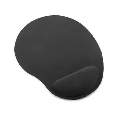£2.49 • Buy Black Foam Mouse Mat Pad RSI Wrist Support Rest Gaming Work PC Laptop Ergonomic