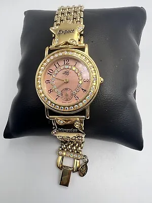 Kirks Folly Once Upon A Time Retired Htf Ab Crystal Wristwatch • $100
