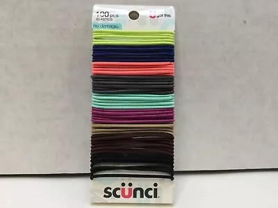 SCUNCI Hair Elastics No Damage U Got This Assorted Colors - 100 Pieces • £4.82