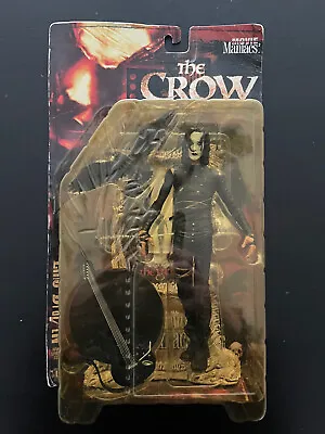 Movie Maniacs 2 THE CROW Eric Draven Action Figure McFarlane 1999 NOS Sealed • $34.99