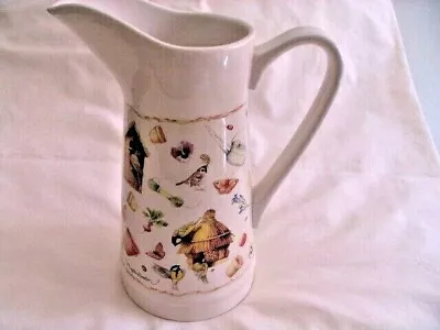 Marjolein Bastin Hallmark 10  Porcelain Pitcher Natures Sketchbook  • $24.95