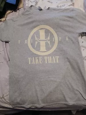 Take That This Life 2024 Tour T Shirt Medium Grey • £13.55