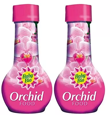 $32.91 • Buy 2 X Baby Bio Orchid Food Feed Fertilizer 175Ml