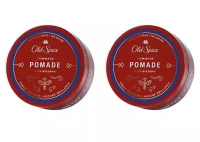 Old Spice Hair Styling Pomade (With Beeswax) For Men 2.22 Oz • $15.35