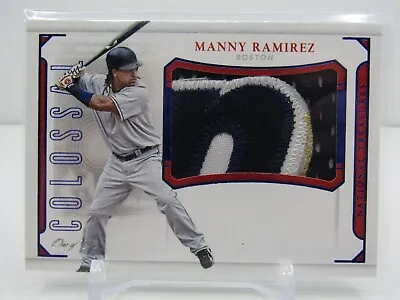 Manny Ramirez 2016 National Treasures Colossal Prime Patch #1/1! Red Sox!! • $289