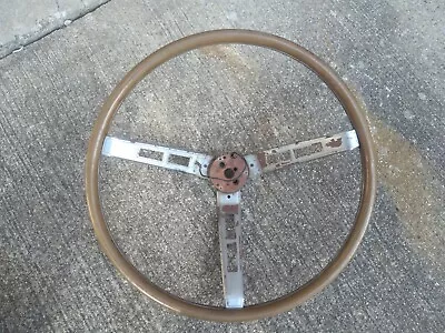 1970 Mopar B Body Woodgrain Steering Wheel Charger Roadrunner GTX Superbee Dart • $395