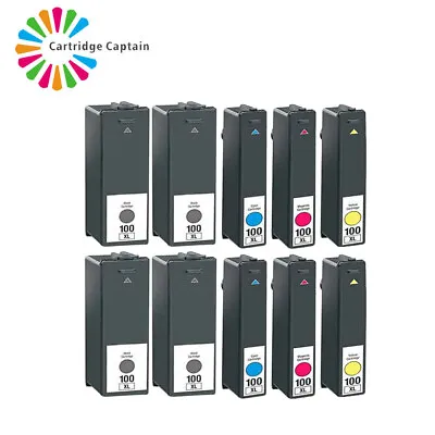 10 Ink Cartridge For Lexmark 100 Impact S300 S301 S302 S305 S308 S508 S408 S405 • £12.62