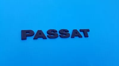 06 07 08 09 10 Vw Passat Rear Trunk Lid Black Emblem Logo Badge Symbol Oem A3 • $12.35