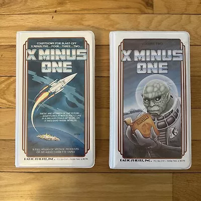 X Minus One Original (1991) And Volume Two (1993) Radio Spirits Inc Cassettes • $20