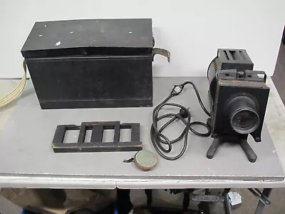 Antique Bausch & Lomb  Keystone  View Co Magic Lantern Slide Projector WORKING • $99.99