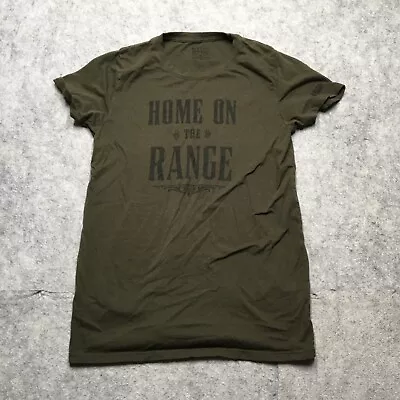 5.11 Tactical T Shirt Womens Medium M Army Green Home Range Pullover Long Fit • $0.99