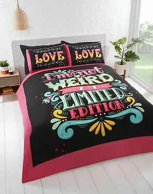 Limited Edition Duvet Quilt Cover Bedding Set Single Double King  • £19.76