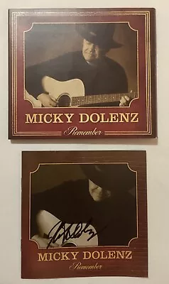 Micky Dolenz SIGNED  “Remember” CD Monkees Rare 2012 Out Of Print • $79.99