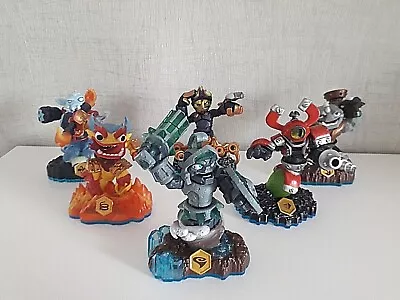 Skylanders Swap Force - 6 Personnages De Jeu (Doom Stone Magna Charge - Utilisé • $56.58