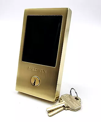 Baldwin 8225044 Satin Brass Touchscreen Minneapolis Standalone Deadbolt • $74.96