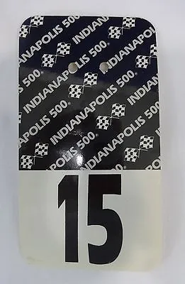 1989 Indianapolis 500 Back Up Card #15 For Pit Badge Credential IndyCar Indy500 • $14.99
