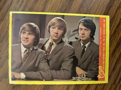 1967 Donruss The Monkees Yellow #21B Davy Peter Mike GVg • $2.50