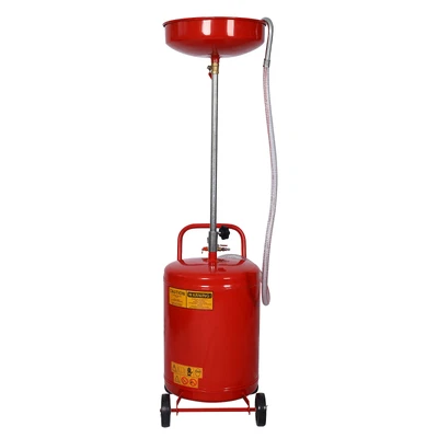 $195.99 • Buy 18 Gallon Portable Waste Oil Drain Capacity Tank Air Operated Oil Change Drainer