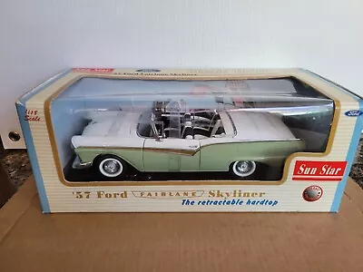 Sunstar New 1:18 1957 Ford Skyliner • $39.95