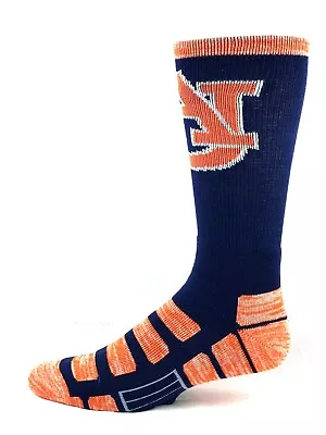 Auburn Tigers Navy & Orange RMC Patches Deuce Crew Socks • $6.99