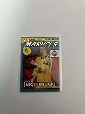 Zlatan Ibrahimovic Net Marvels 21-22 Donruss World Cup Sweden #17 • £0.99