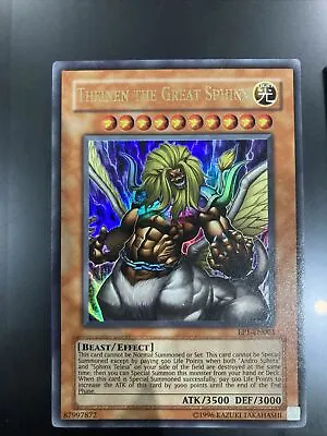 Yu-Gi-Oh! TCG Theinen The Great Sphinx Yu-Gi-Oh! The Movie Promo Exclusive Pack • £3