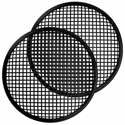 1 Pair 12  SubWoofer Mid Range Metal Mesh Waffle Speaker Grill DJ PA Car Audio • $14.99