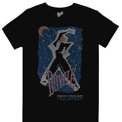 £16.99 • Buy David Bowie - Serious Moonlight Tour 1983 Official Licensed T-Shirt