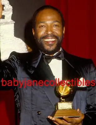 MARVIN GAYE EXCLUSIVE BACKSTAGE GRAMMY Photo #1 (1107) • $14.99