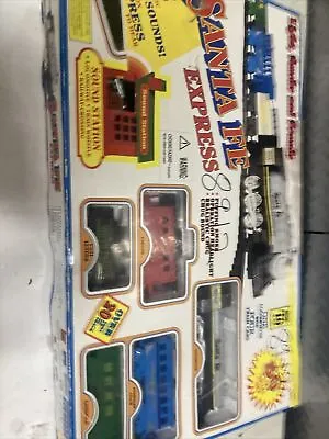 Vintage Santa Fe Express Train Set Used 1994 6012 Open Box • $37.50