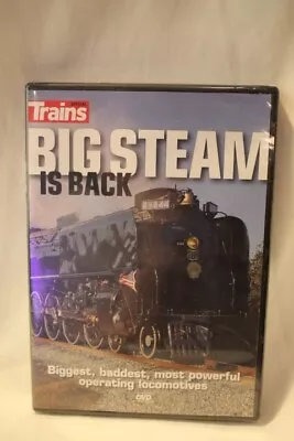 Trains DVD Big Steam Is Back Biggest Baddest Most Powerful Operating Locomotives • $28.95