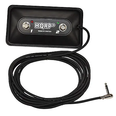 2-Button Guitar Amp On/Off Footswitch With LED For Fender 0071359000 0994058000 • $44.35