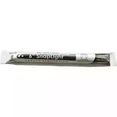 10 Pack Cyalume 9-08006 SnapLight 8-Hour 6  Glow Sticks Ultra Bright White • $18.63