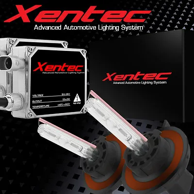 XENTEC 55w HID Kit H4 9003 Hi-Lo 6000K Blue 6K Xenon Headlight Light Bulbs • $36.99