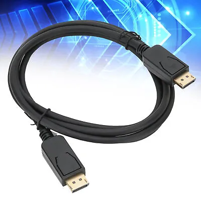  Adapter Video Cable 1.8M To Connector For Laptop TV Projector GDS • £15.86